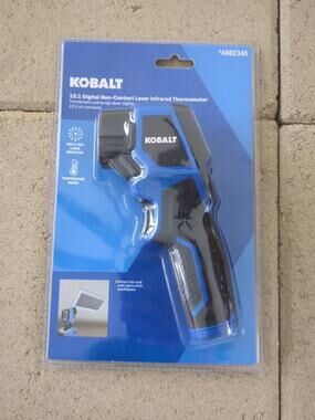 Kobalt 12:1 Digital Non-Contact Multi-Dot Laser Infrared Thermometer 4882345
